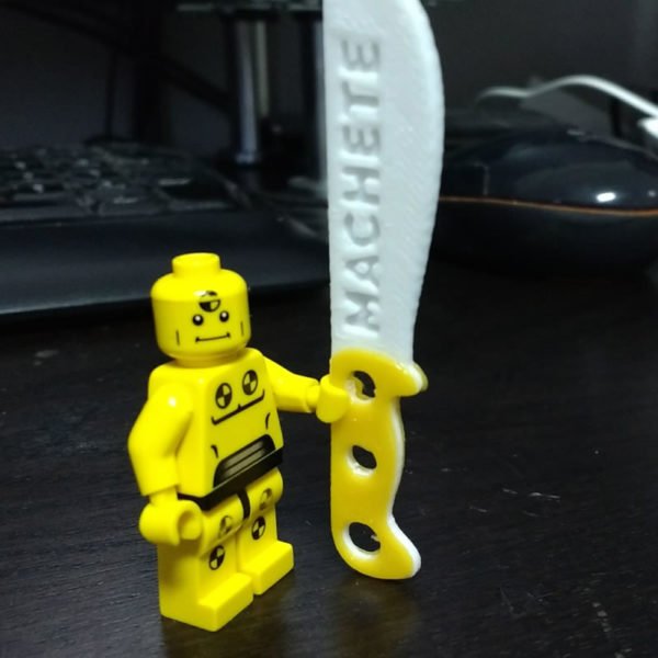 Machete Keyring