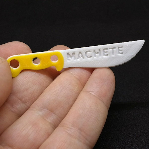 Machete Keyring